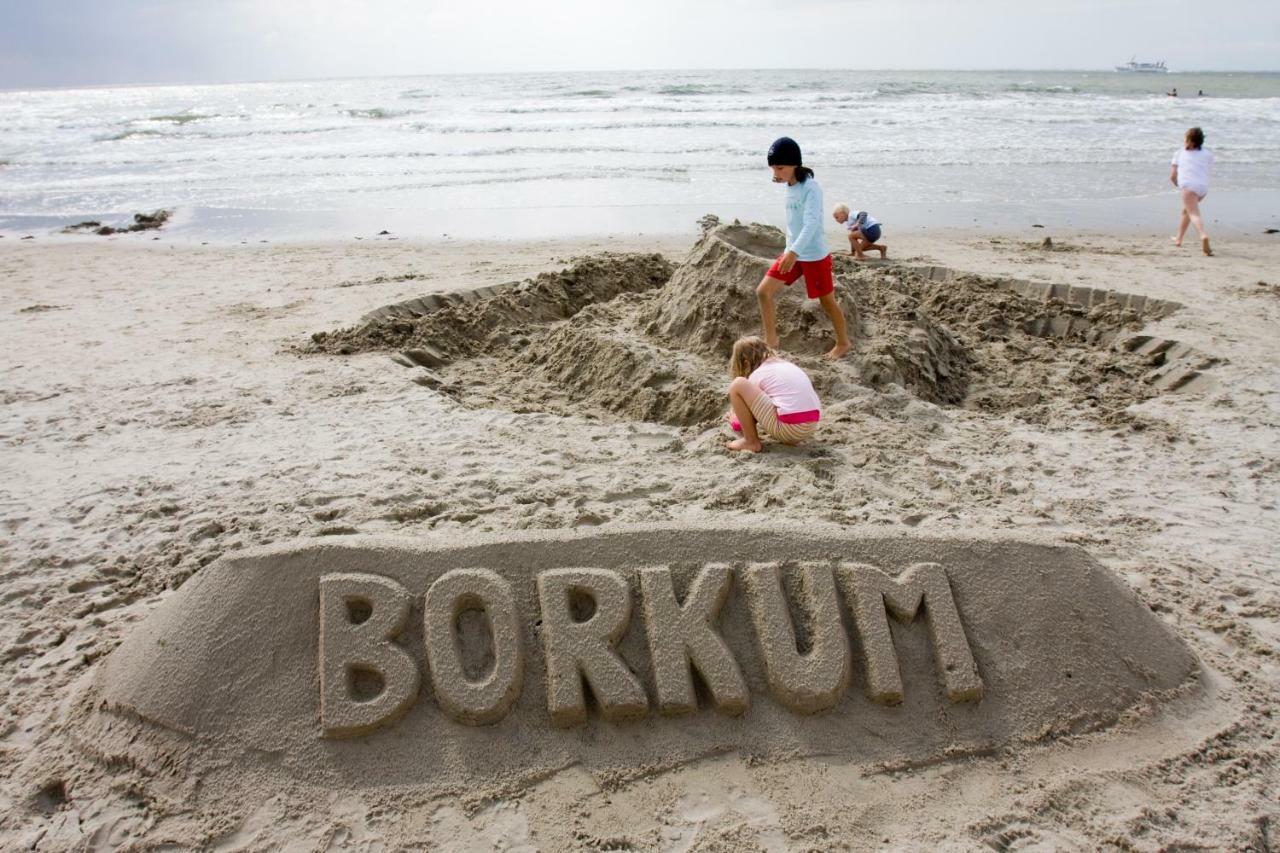 Borkumunterkunft - Woh4 - Im Herzen Der Insel Exterior foto